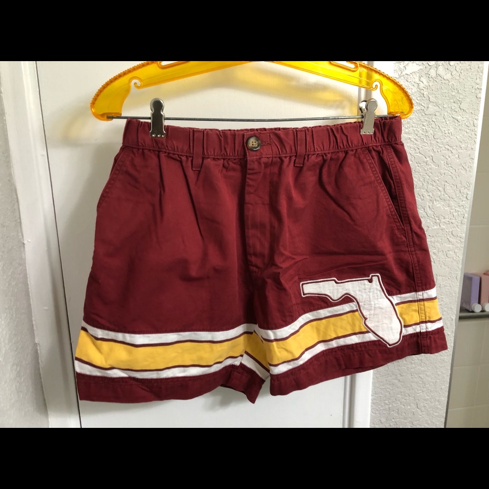 Chubbies shorts.  The Florida states. 5.5 inseam.